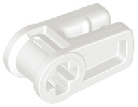 49283 White Technic, Axle and Wire Connector