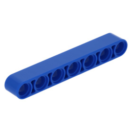 32524 Blue Technic, Liftarm 1 x 7 Thick