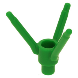 24855 Green Plant Flower Stem with Bottom Pin