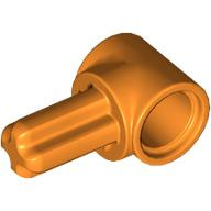 22961 Orange Technic, Axle and Pin Connector Hub with 1 Axle