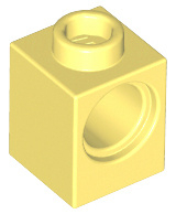6541 Technic Brick 1 x 1 with Hole bright light yellow
