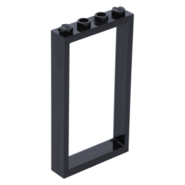 60596 Door Frame 1 x 4 x 6 Type 2, black