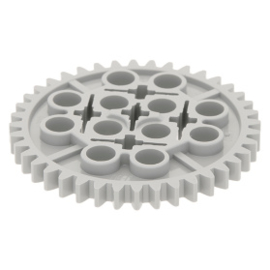 3649 Light Bluish Gray Technic, Gear 40 Tooth