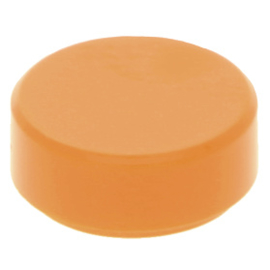 98138 Orange Tile, Round 1 x 1