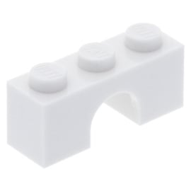 4490 White Brick, Arch 1 x 3