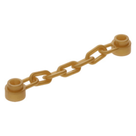 39890 / 92338 Pearl Gold Chain 5 Links
