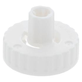 46834 White Technic, Clutch Connector Female / Outside