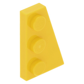 43722 Yellow Wedge, Plate 3 x 2 Right