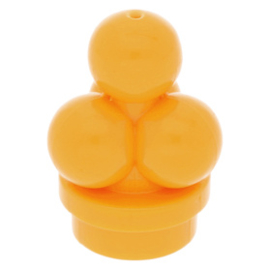 6254 Bright Light Orange Ice Cream Scoops