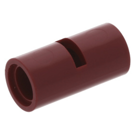 62462 / 29219 Dark Red Technic, Pin Connector Round 2L with Slot (Pin Joiner Round)