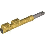 69633c01 Pearl Gold Technic, Shock Absorber 18L with Internal Spring and Flat Silver Shaft