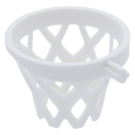 11641 White Sports Basketball Net with Axle