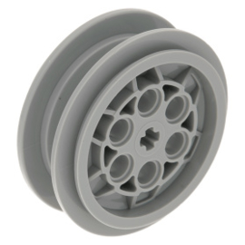 86652 Wheel 43.2mm D. x 18mm (flush axle stem)