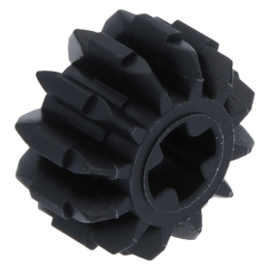 32270 Black Technic, Gear 12 Tooth Double Bevel