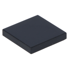 3068b / 88409 Black Tile 2 x 2 with Groove