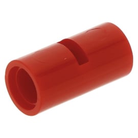 62462 / 29219 Red Technic, Pin Connector Round 2L with Slot (Pin Joiner Round)