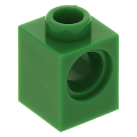 6541 Technic Brick 1 x 1 with Hole green