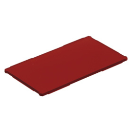 57895 Trans-Red Glass for Window 1 x 4 x 6
