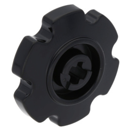 57520 Black Technic Tread Sprocket Wheel Small