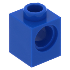6541 Technic Brick 1 x 1 with Hole blue