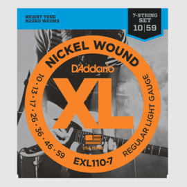 D'Addario EXL110-7 10/59