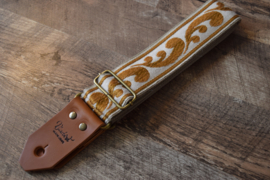 Bluebird Vintage Series - Ocher Flourishes Scroll