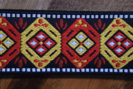Bluebird Vintage Custom - Red & Golden Yellow Diamond