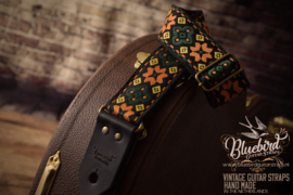 Bluebird Vintage Custom - Orange & Green Retro Hippie