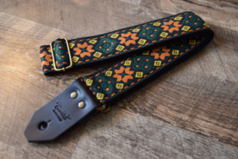 Bluebird Vintage Custom - Orange & Green Retro Hippie