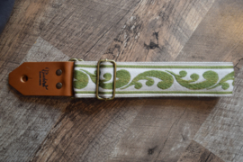Bluebird Vintage Series - Green Flourishes Scroll