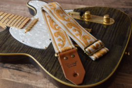 Bluebird Vintage Series - Ocher Flourishes Scroll
