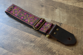 Bluebird Modern Series - Bordeaux Red Gold Floral