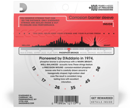 D'Addario EJ17 - Phosphor Bronze .013-.056