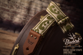 Bluebird Vintage Series - Green Flourishes Scroll