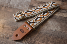 Bluebird Vintage Series - Ocher & Brown Spiral
