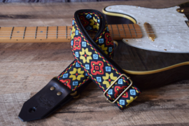 Bluebird Vintage Custom - Yellow & Red Retro Hippie