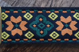 Bluebird Vintage Custom - Orange & Green Retro Hippie