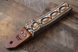 Bluebird Vintage Series - Ocher & Brown Spiral