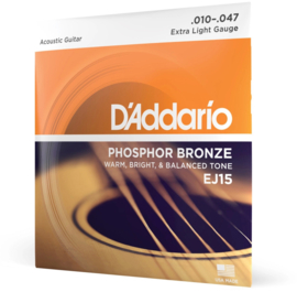D'Addario EJ15 - Phosphor Bronze .010-.047