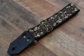 Bluebird Modern Series - Black Rose & Gold Leaves