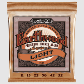 Ernie Ball 2148 Earthwood Phosphor Bronze Light 11/52