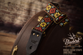 Bluebird Vintage Custom - Yellow & Red Retro Hippie