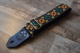 Bluebird Vintage Custom - Orange & Green Retro Hippie