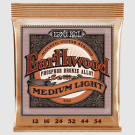 Ernie Ball 2146 Earthwood Phosphor Bronze Medium Light 12/54