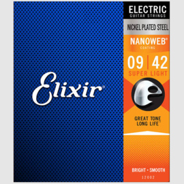 Elixir EL-12002 Nanoweb 09/42 Electric Coated