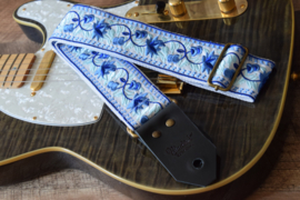 Bluebird Vintage Series - Silk Blue Embroidery