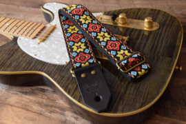 Bluebird Vintage Custom - Yellow & Red Retro Hippie
