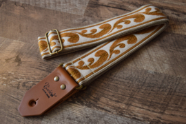 Bluebird Vintage Series - Ocher Flourishes Scroll