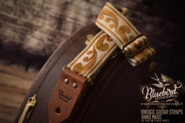 Bluebird Vintage Series - Ocher Flourishes Scroll