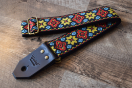 Bluebird Vintage Custom - Yellow & Red Retro Hippie